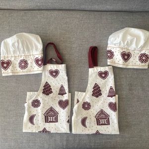 IKEA Kids Chef hat and apron set of 2